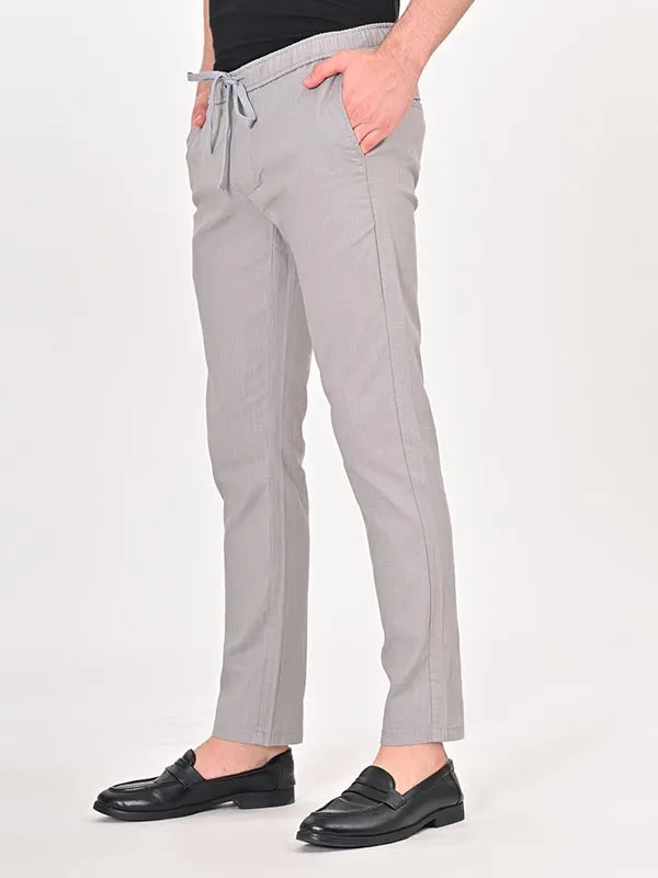 Men Brooklyn Fit Cotton Stretch Trouser