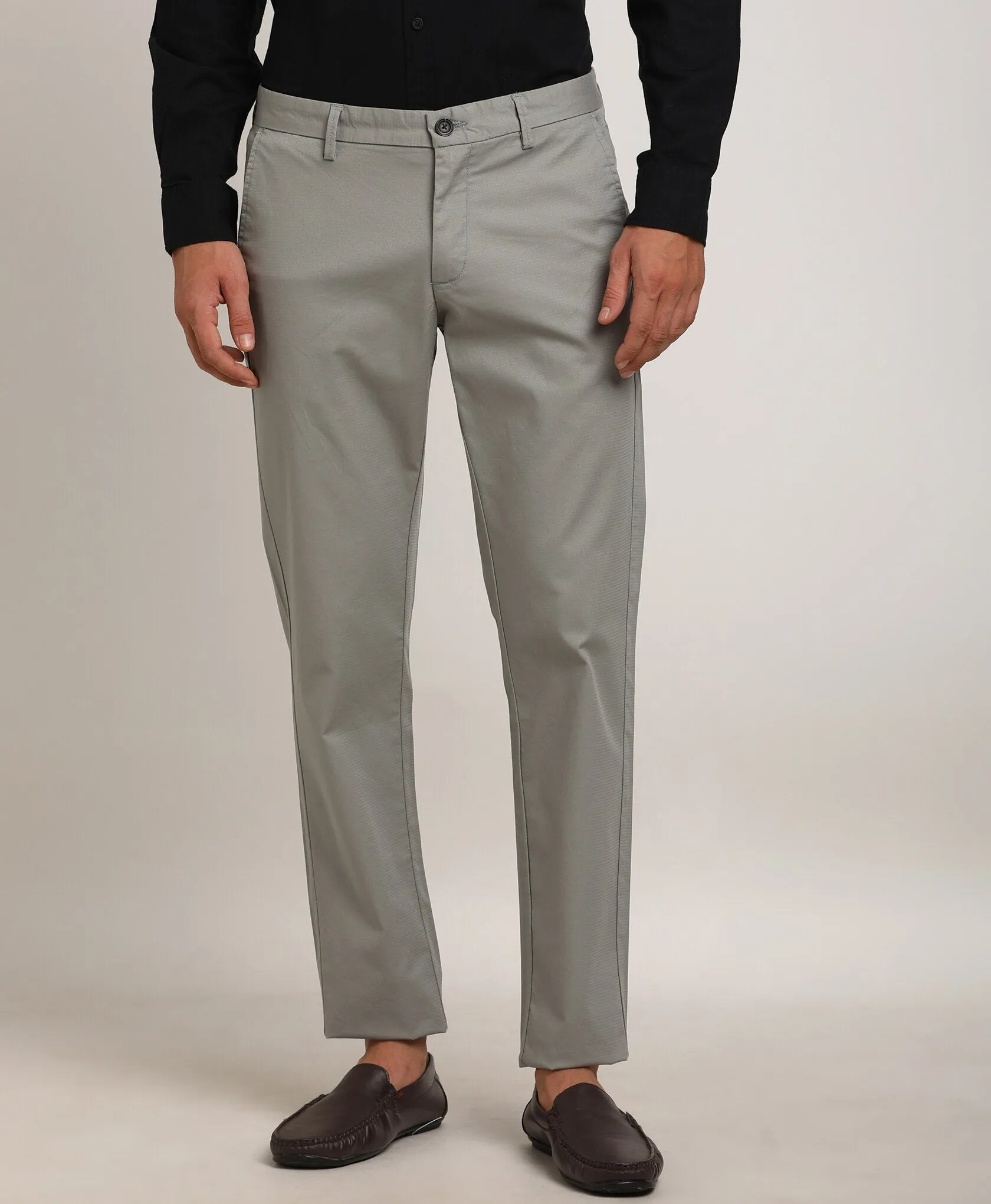 Men Brooklyn Fit Cotton Stretch Trouser