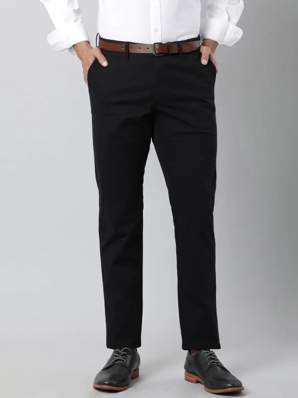 Men Brooklyn Fit Cotton Stretch Trouser