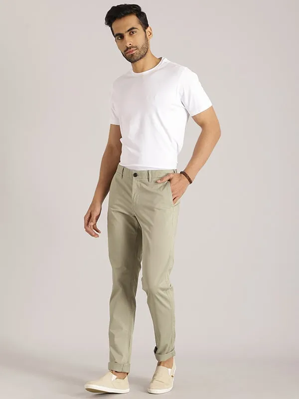 Men Brooklyn Fit Cotton Stretch Trouser