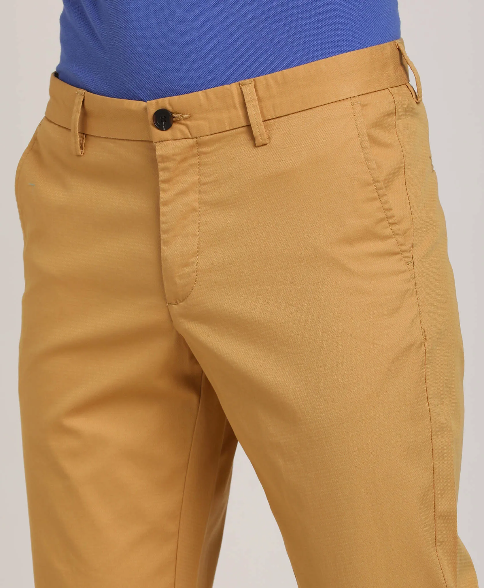 Men Brooklyn Fit Cotton Stretch Trouser