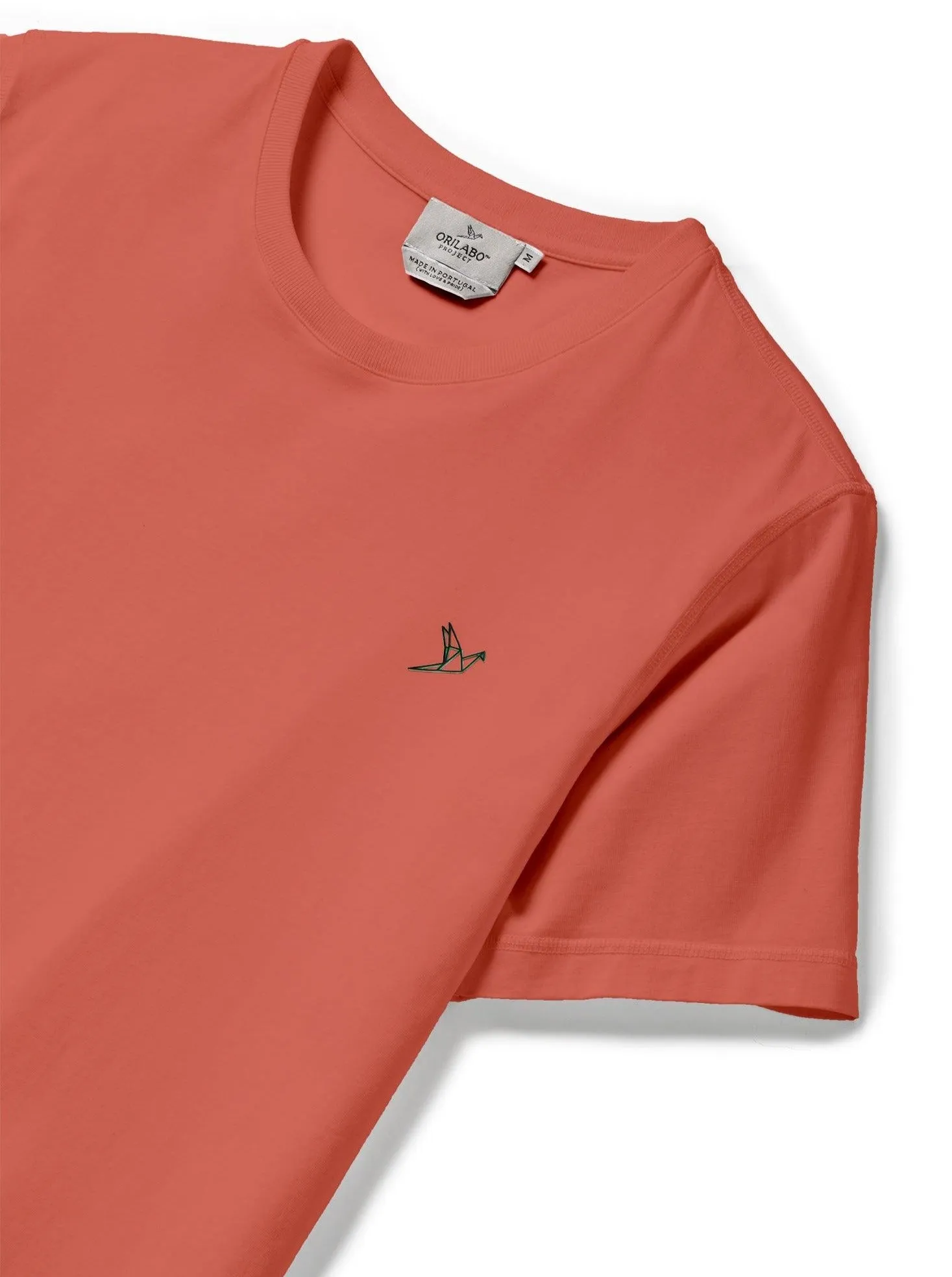 Men's Small Logo T-shirt - Coral