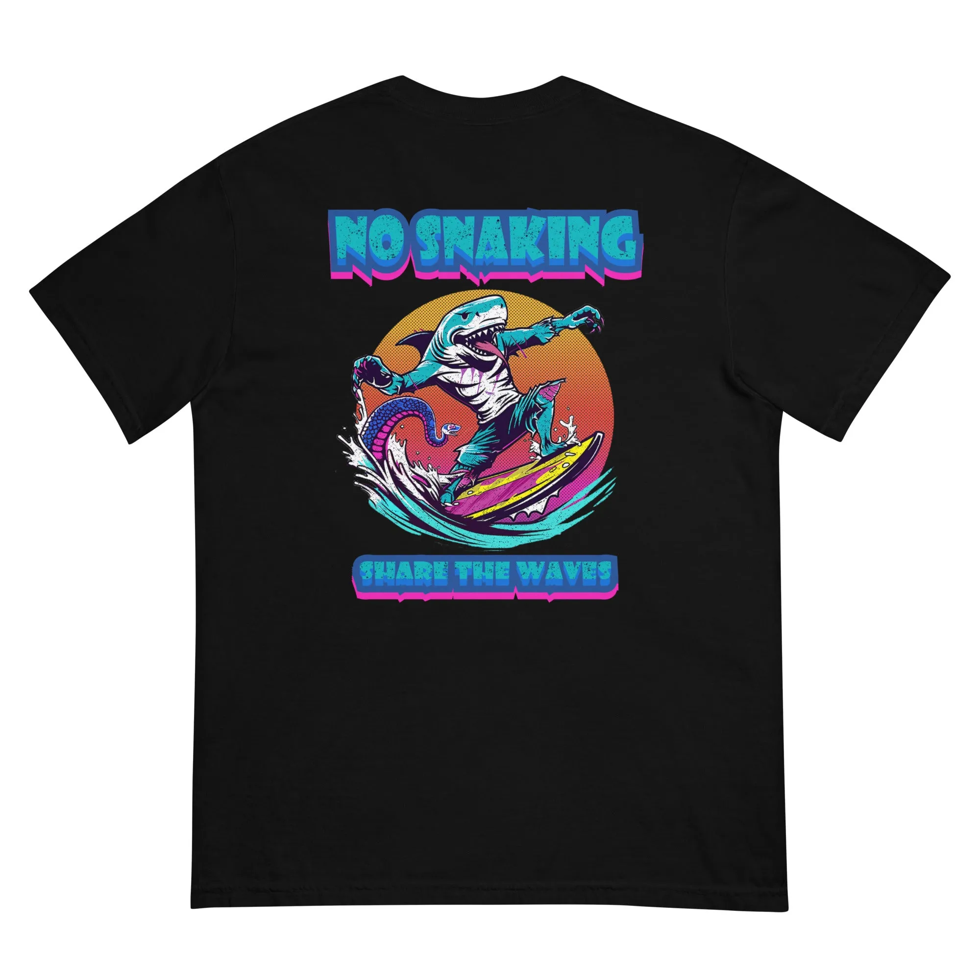 No Snaking Share the Waves T-shirt