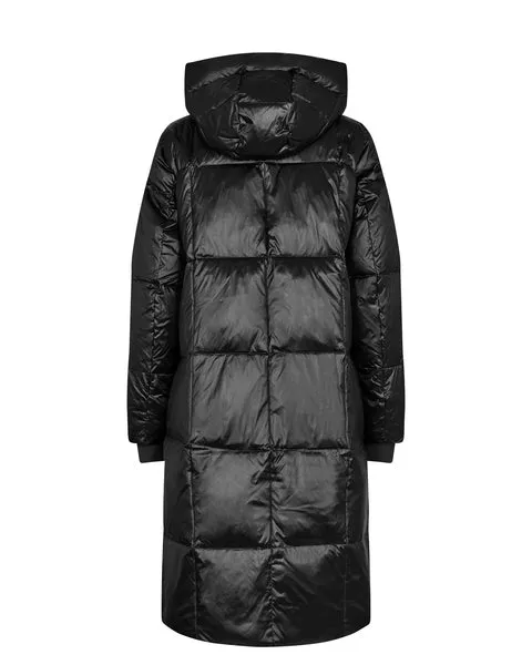 Nova Metallic Down Jacket Black