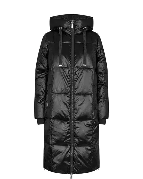 Nova Metallic Down Jacket Black