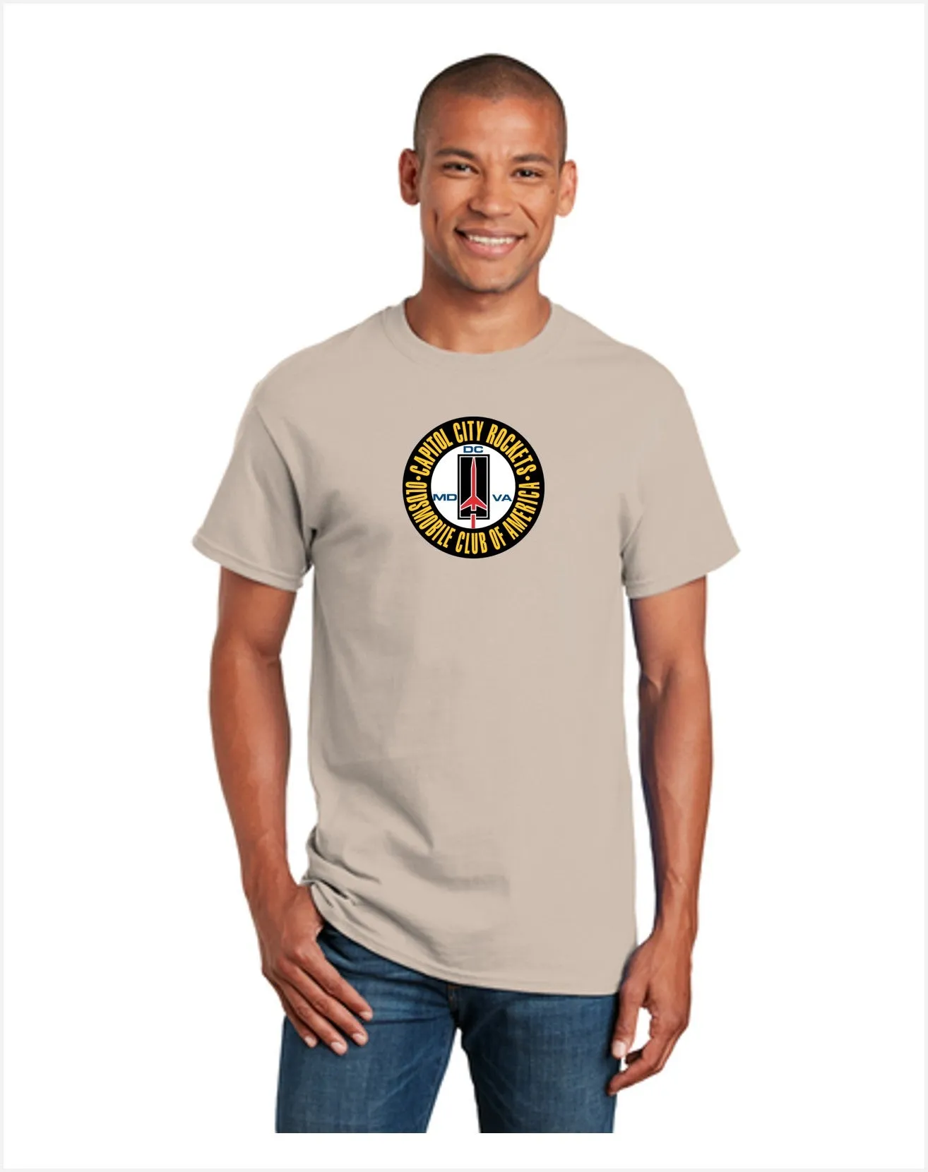 OCA CAPITOL CITY ROCKETS Chapter T-Shirt (HERITAGE DESIGN)