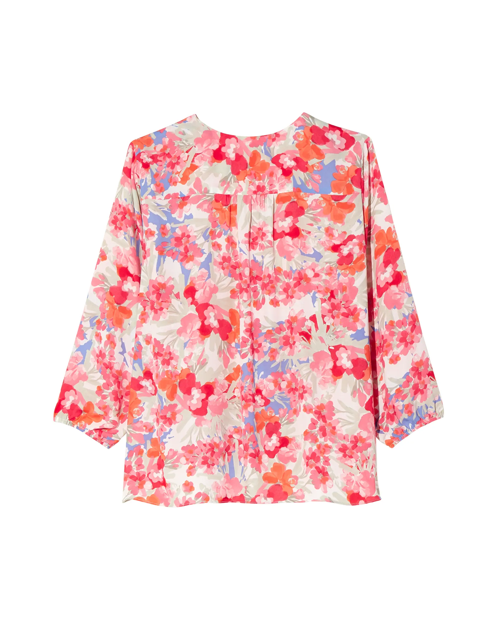 Oleana Blouse | Pink / Red