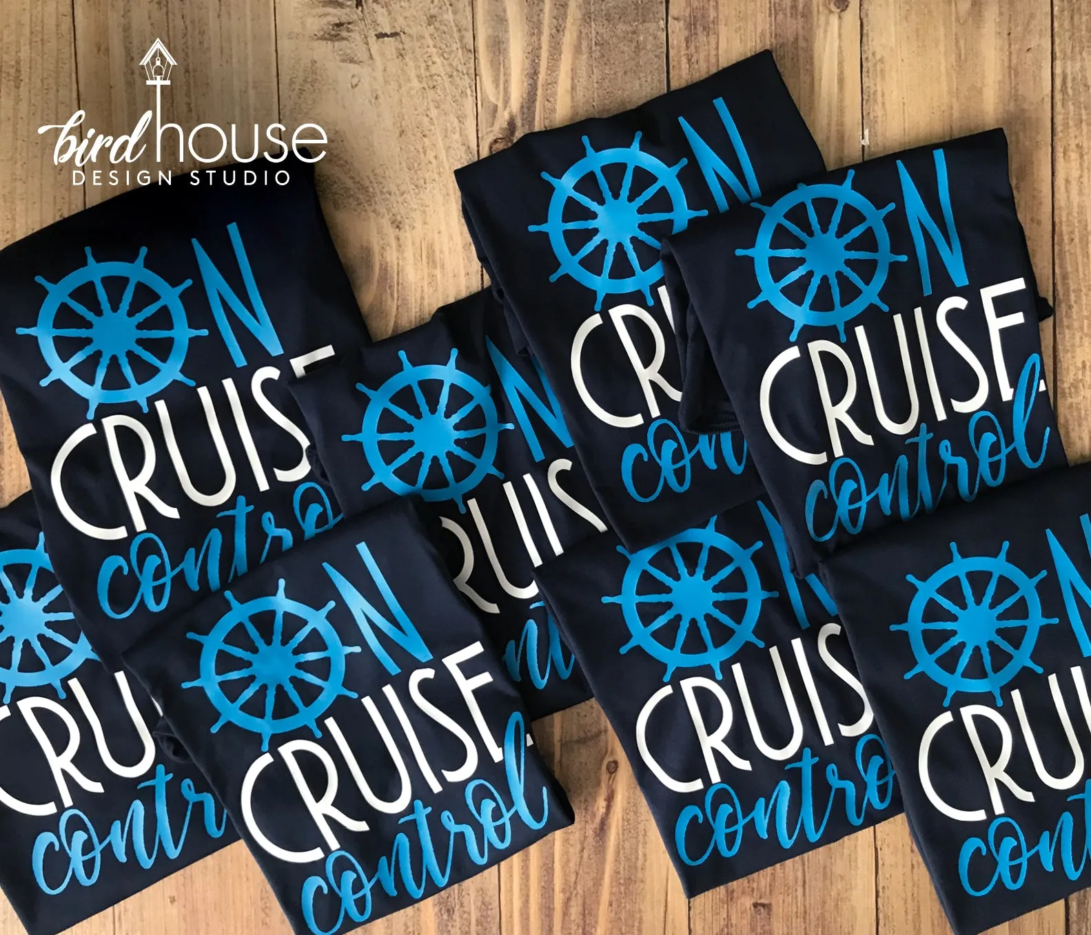 On Cruise Control Shirt, Cute Group Cruising Tees, Custom Matching Any Color