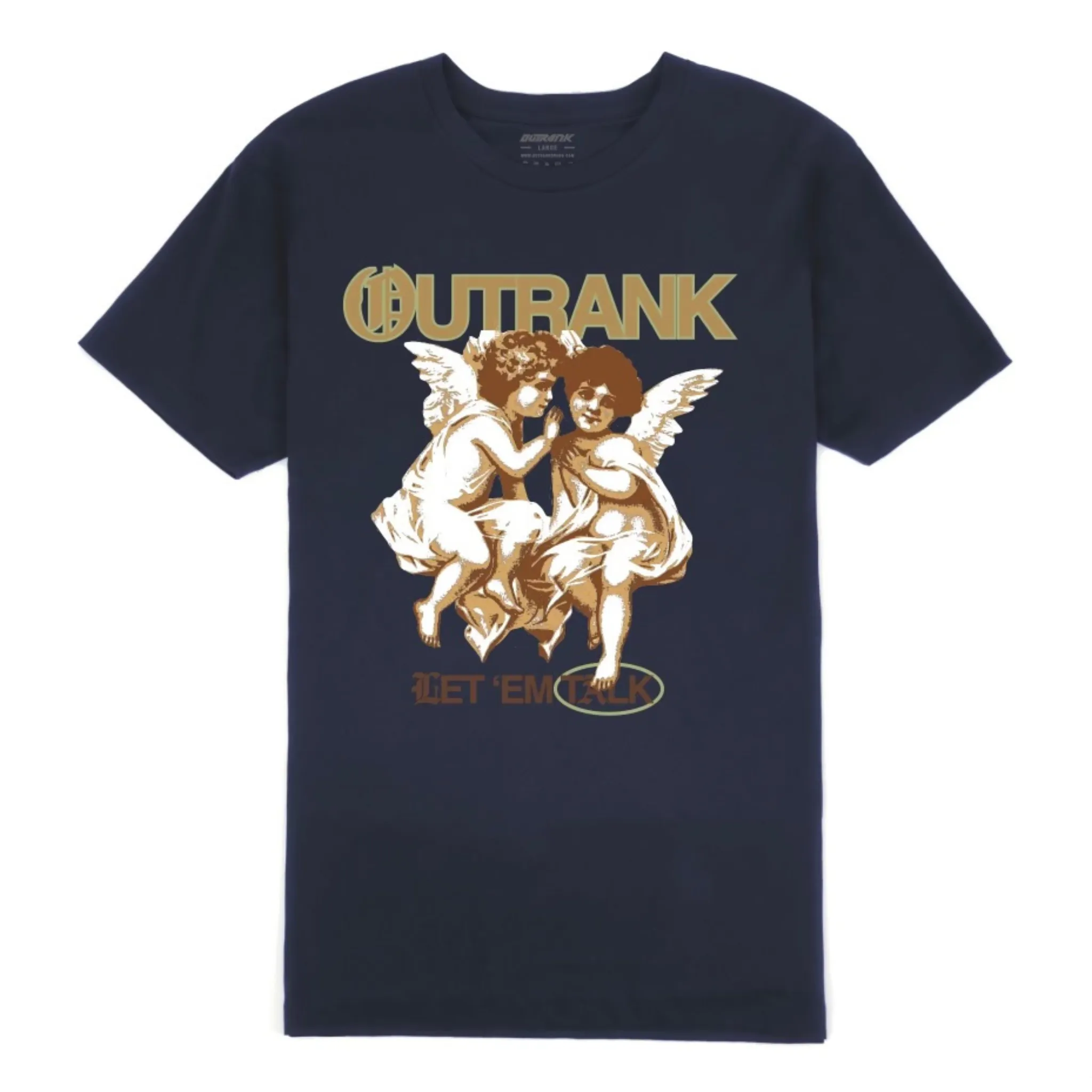 Outrank "Let Em Talk" Tee (Navy)