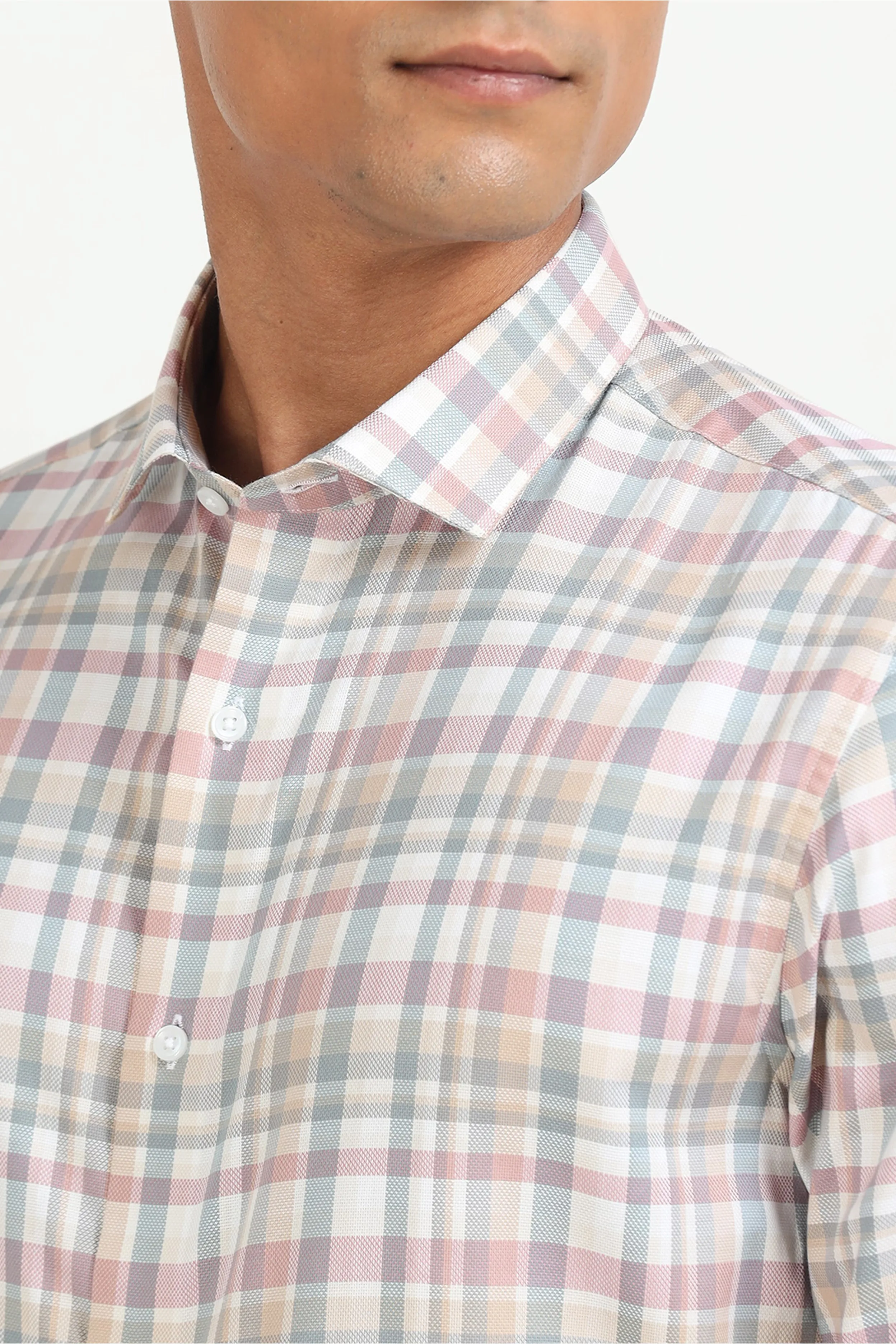 Pastel Horizon Check Shirt