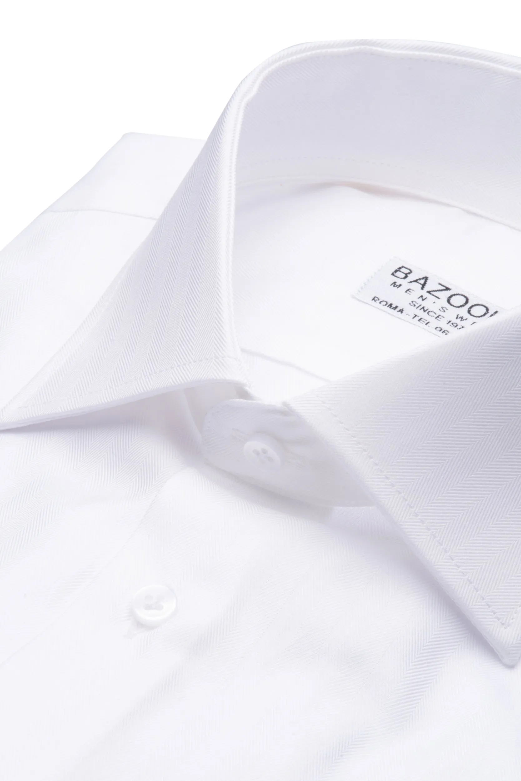 Pattern White Shirt by Bazooka