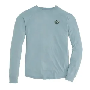 Pickleball Performance Crewneck - Smoke Blue