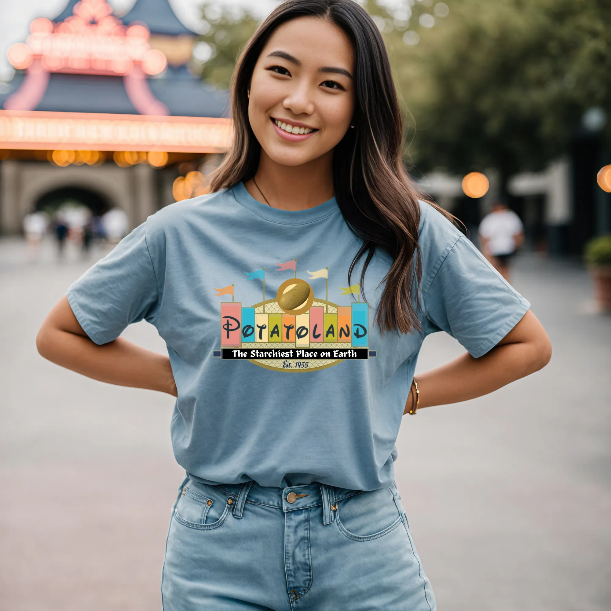 Potatoland Disneyland Shirt | Retro Disney Epcot Shirt | Epcot Disney World Shirt