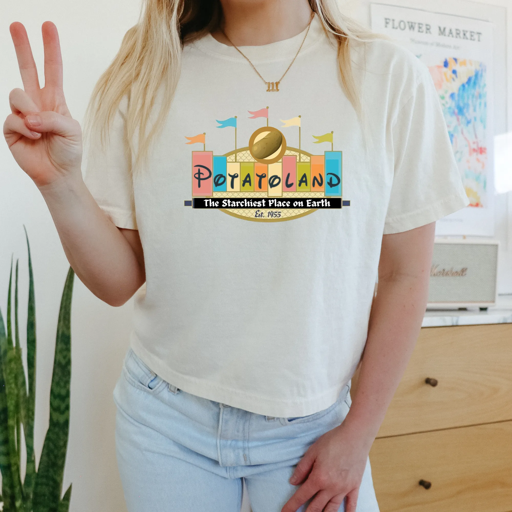 Potatoland Disneyland Shirt | Retro Disney Epcot Shirt | Epcot Disney World Shirt