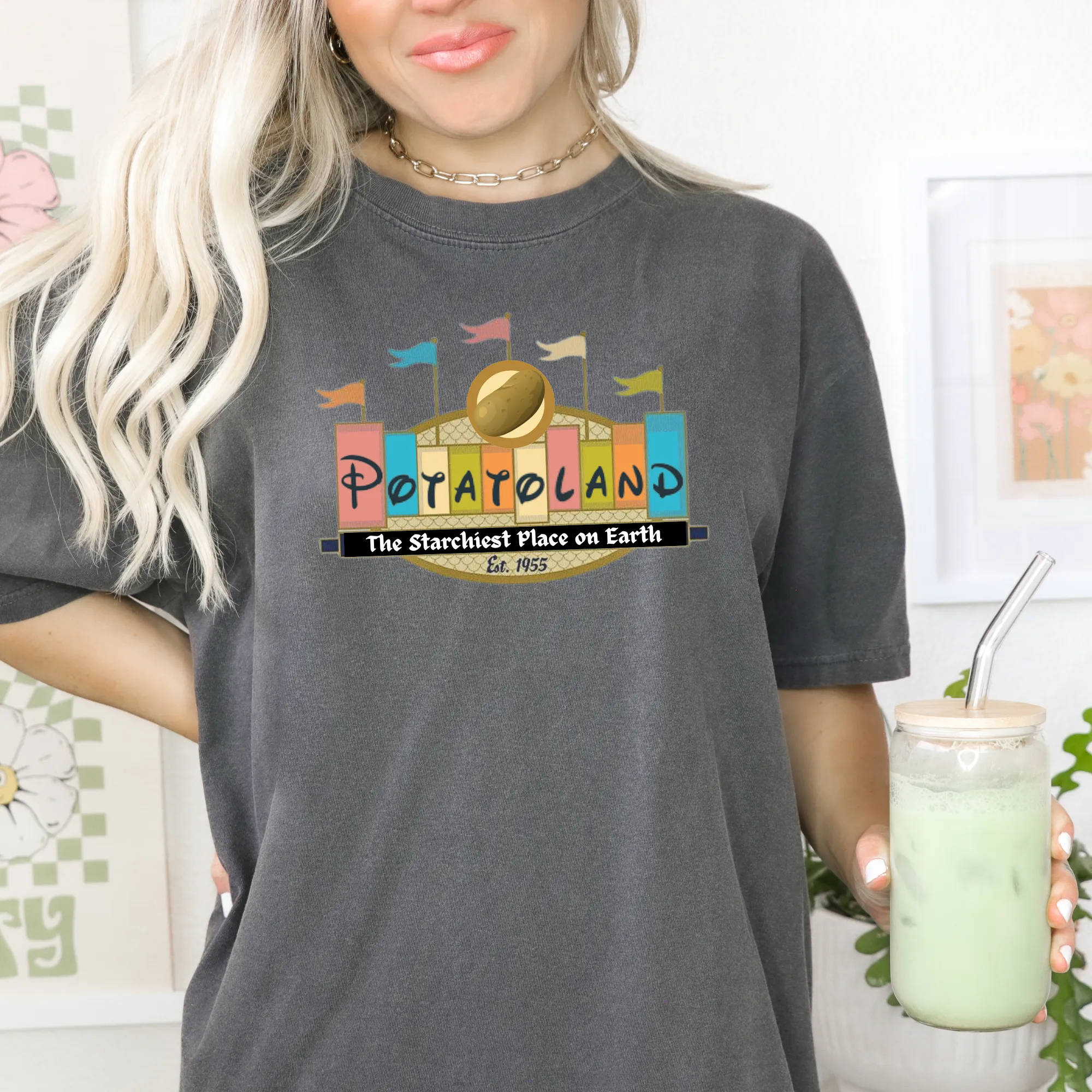 Potatoland Disneyland Shirt | Retro Disney Epcot Shirt | Epcot Disney World Shirt