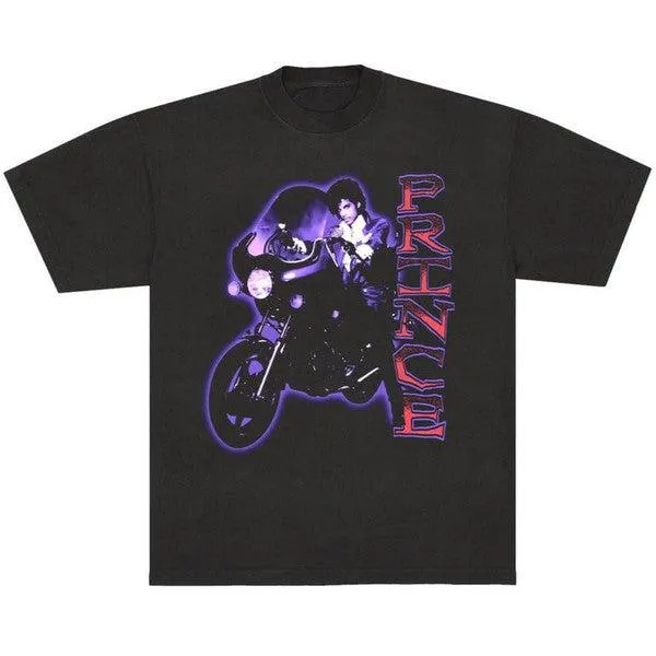 Prince Motorcycle  Tee Black