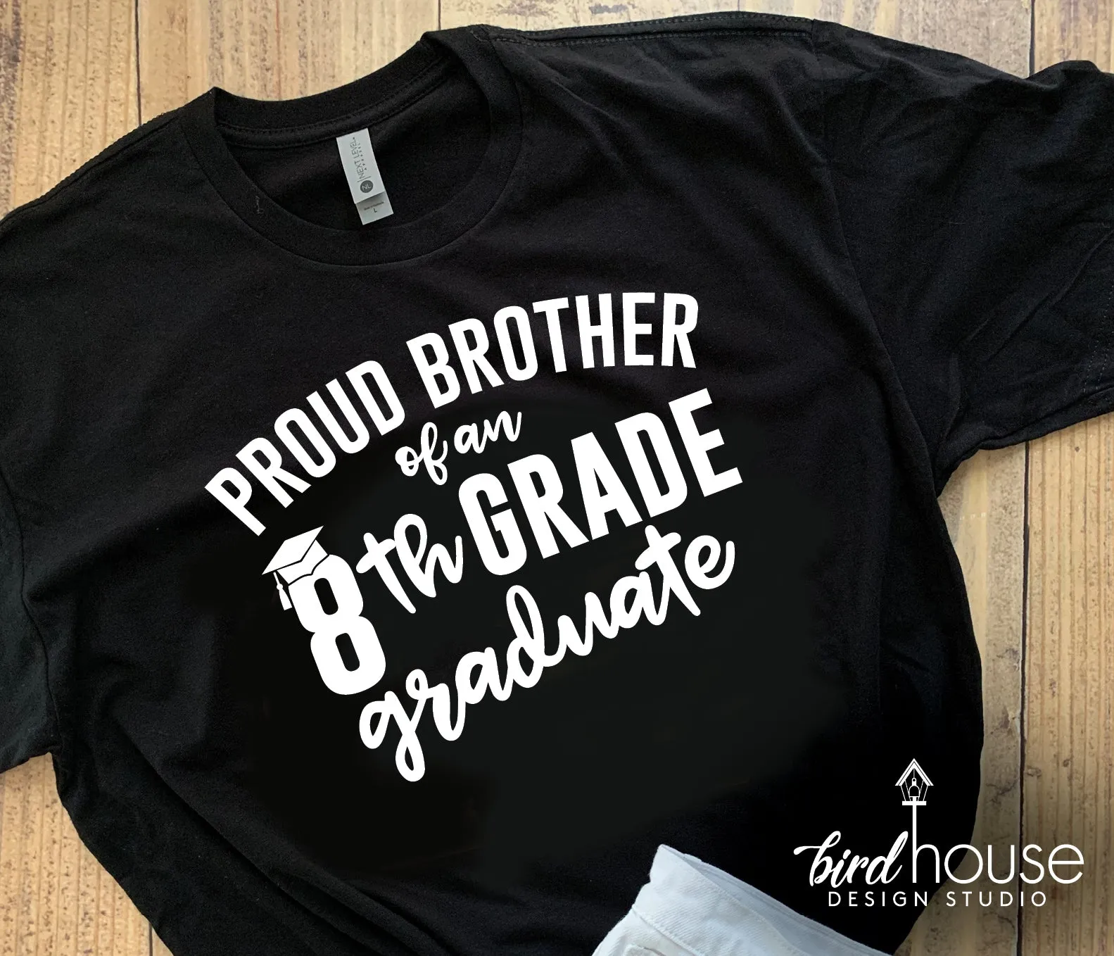 Proud FAMILY of an 8th Grade Graduate Shirt, 1 Color,