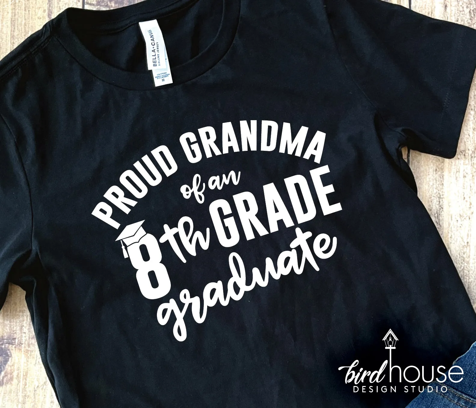 Proud FAMILY of an 8th Grade Graduate Shirt, 1 Color,