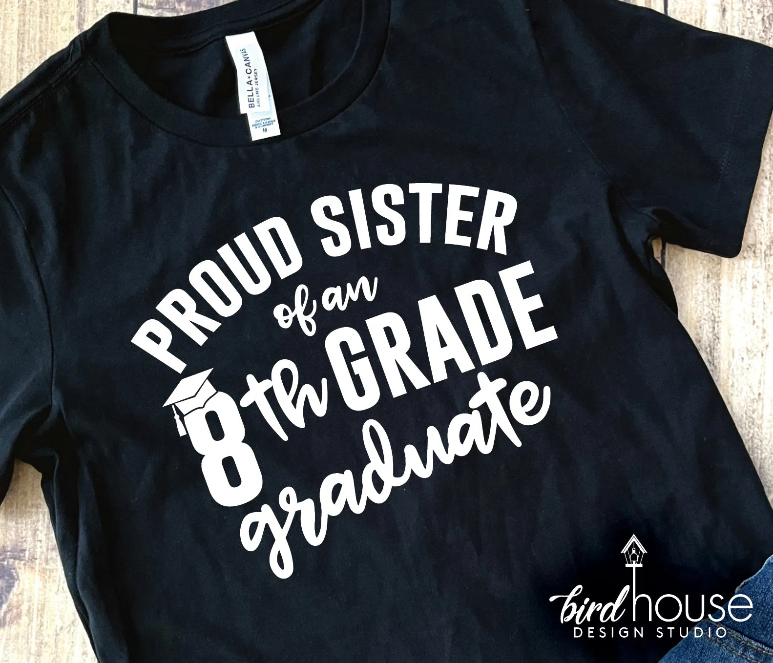 Proud FAMILY of an 8th Grade Graduate Shirt, 1 Color,