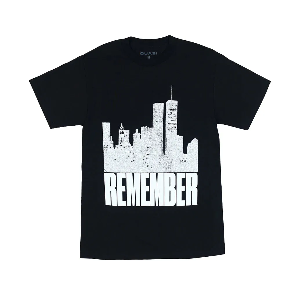 Quasi Remeber T Shirt Black