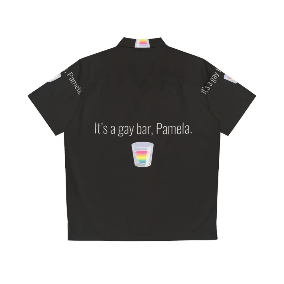 "LGBT Pride Gay Bar Pamela Hawaiian Shirt"