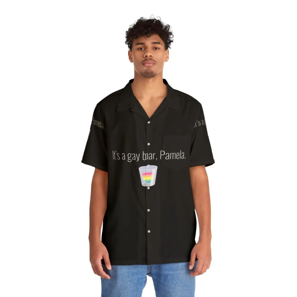 "LGBT Pride Gay Bar Pamela Hawaiian Shirt"