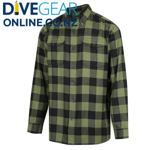 Ridgeline Mens Organic Green Check Shirt