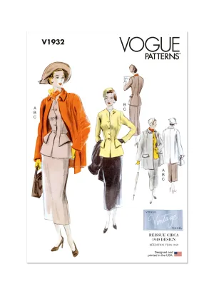 SKIRT SUIT - V1932