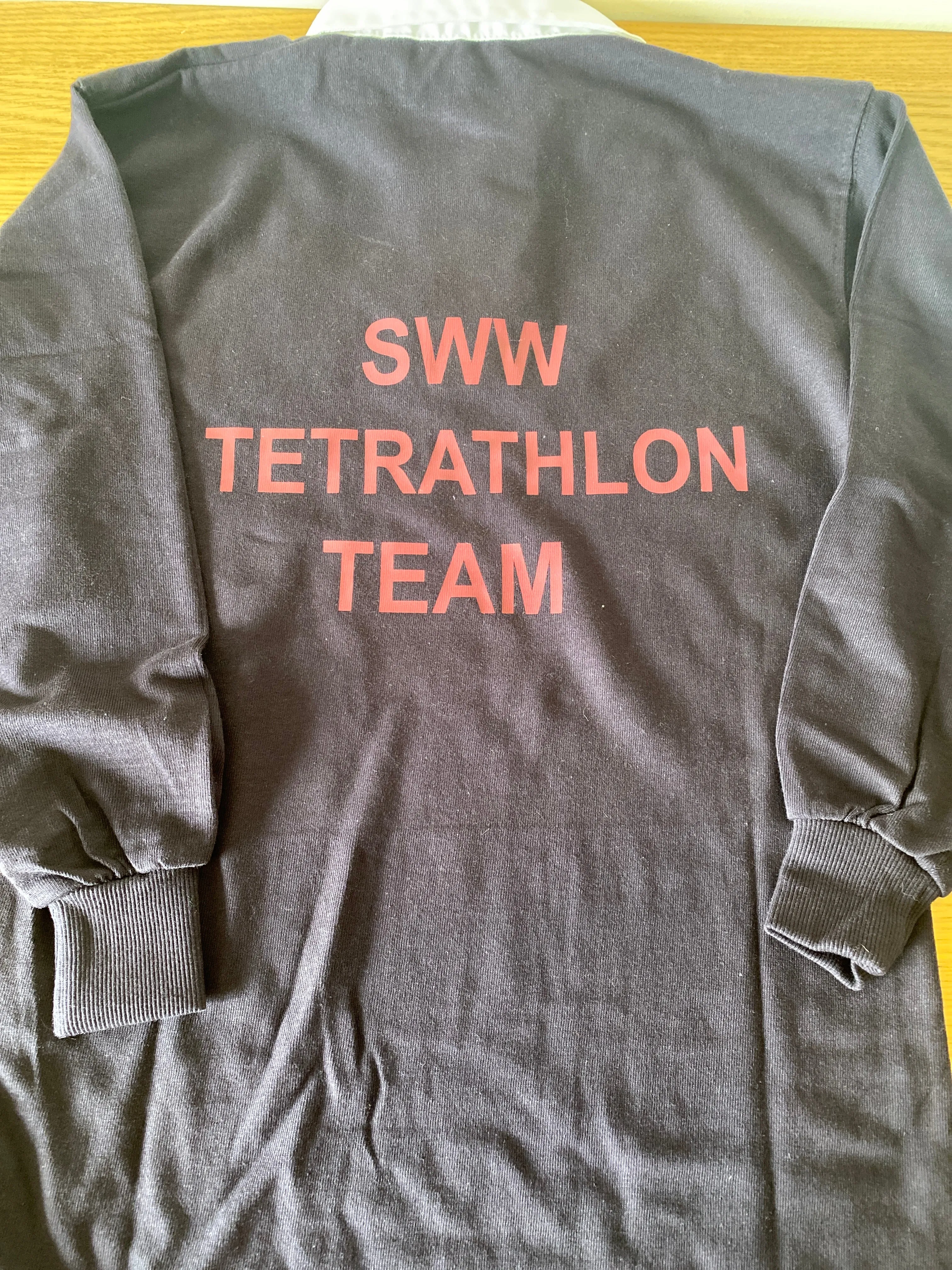 South And West Wilts Hunt Pony Club Tetrathlon Rugby Shirt