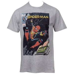 Spider-Man No Way Home Movie Comic Cover T-Shirt