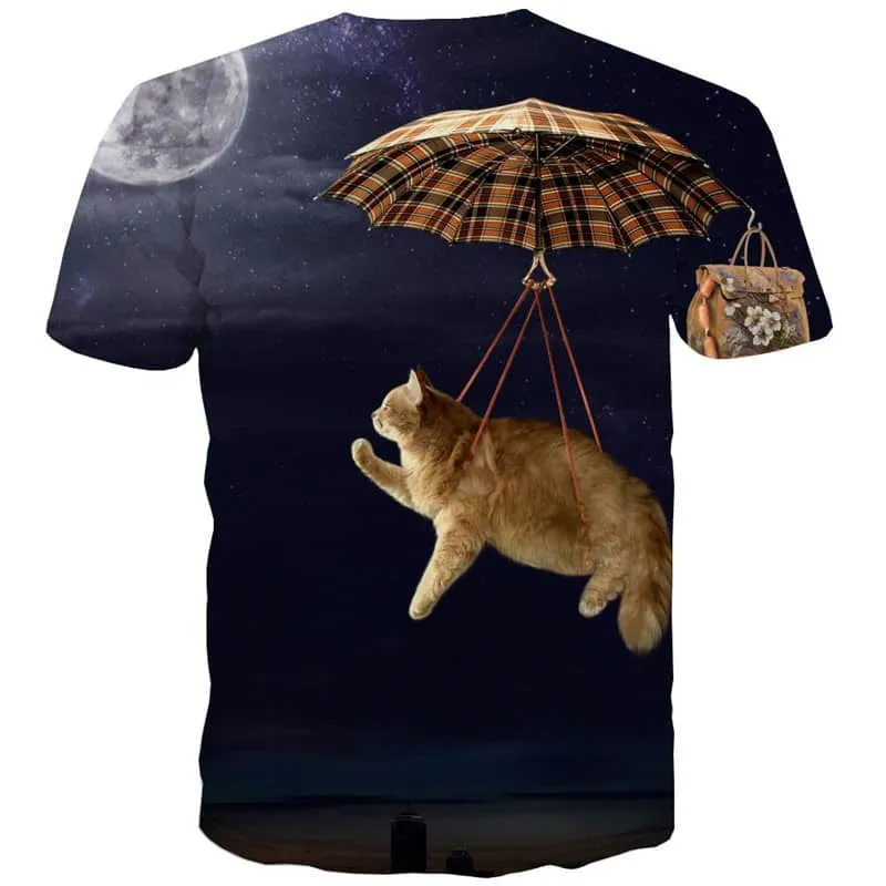 t shirt kitten shirt tee cat Cool man pet art costume