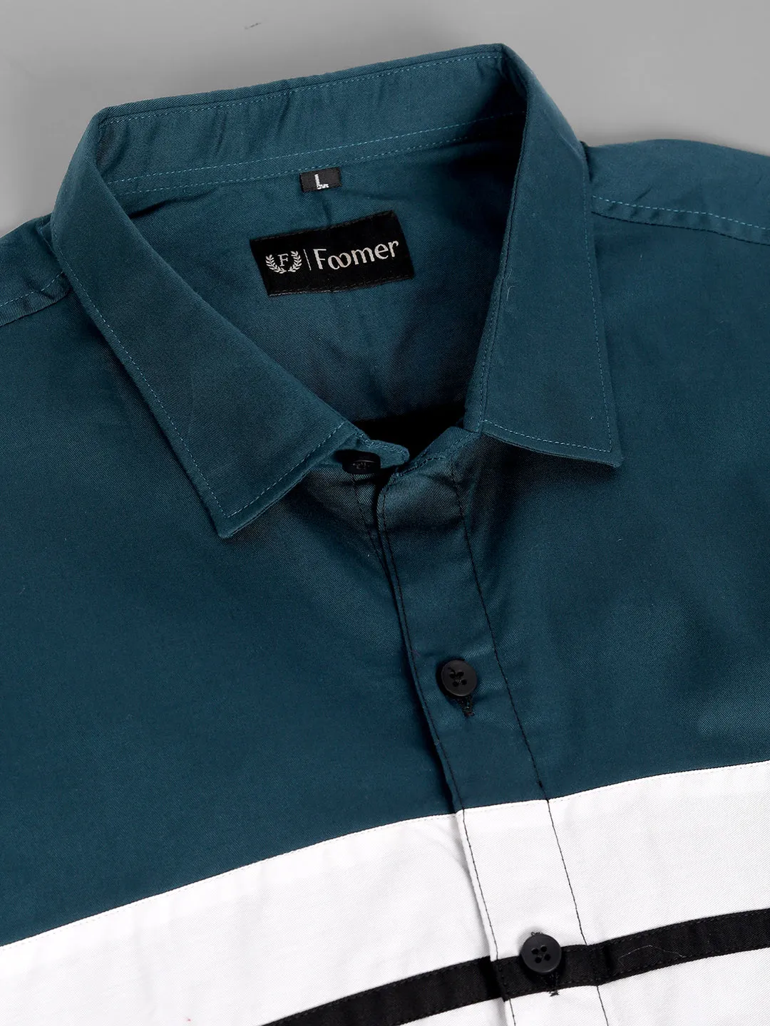 Timber Green Cut n Sew Cotton Shirt