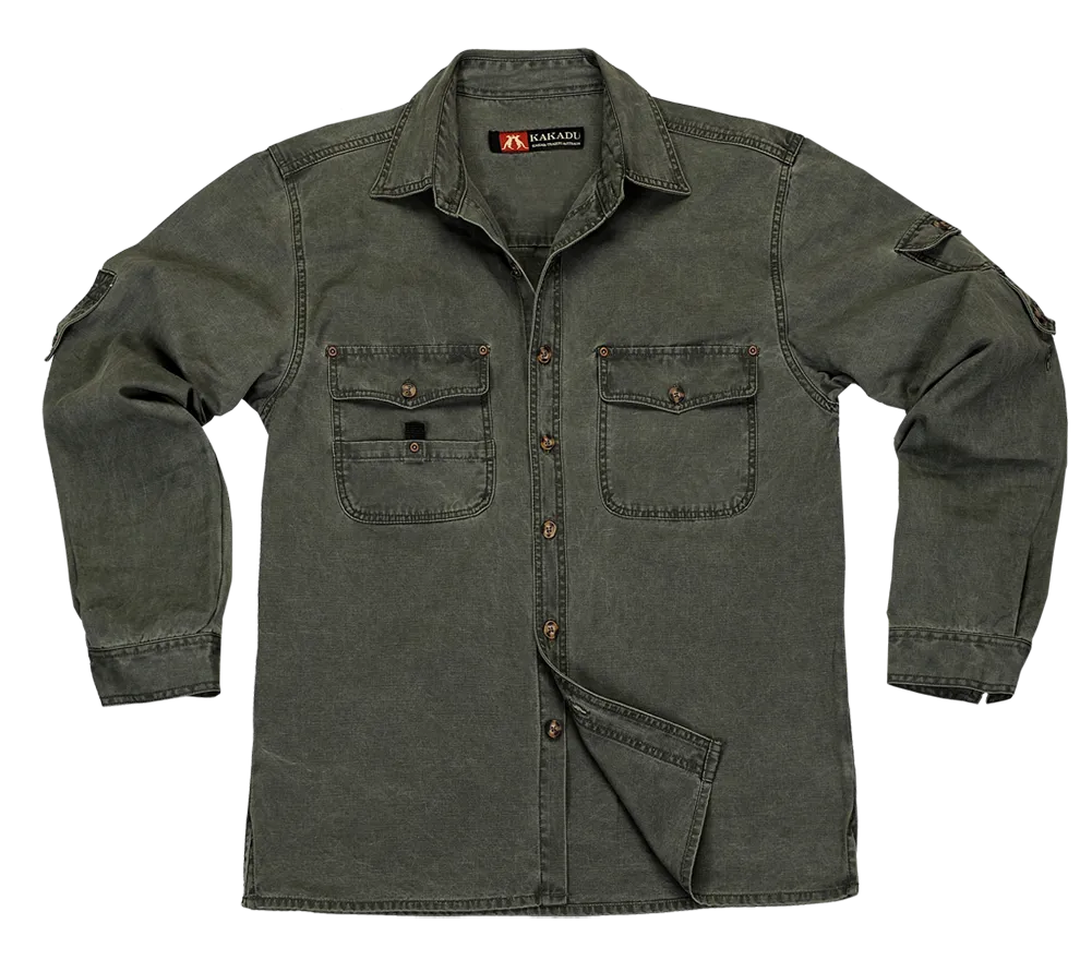 Toorak Shirt in Loden Green