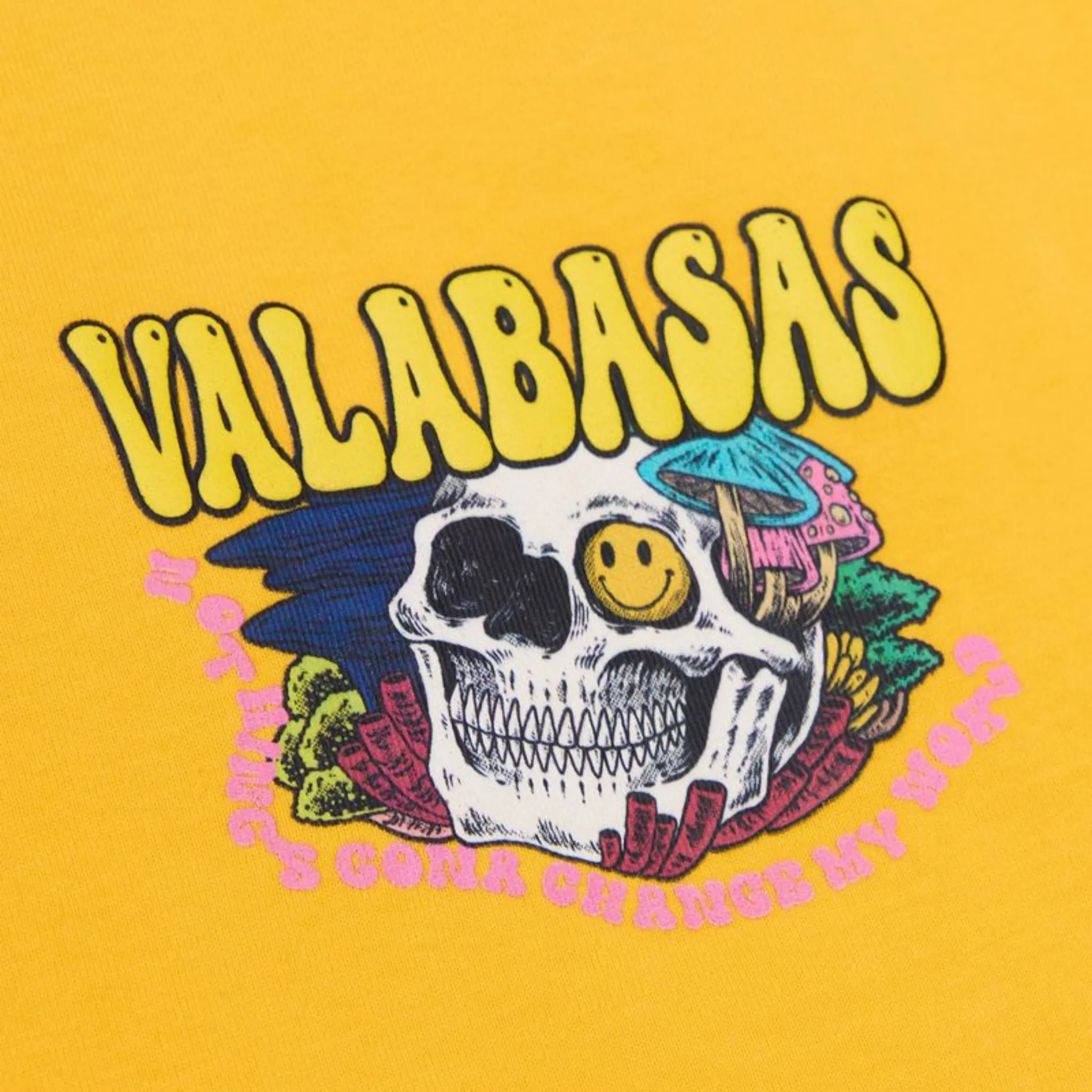 Valabasas "My World" Tee (Vintage Egg Yellow)