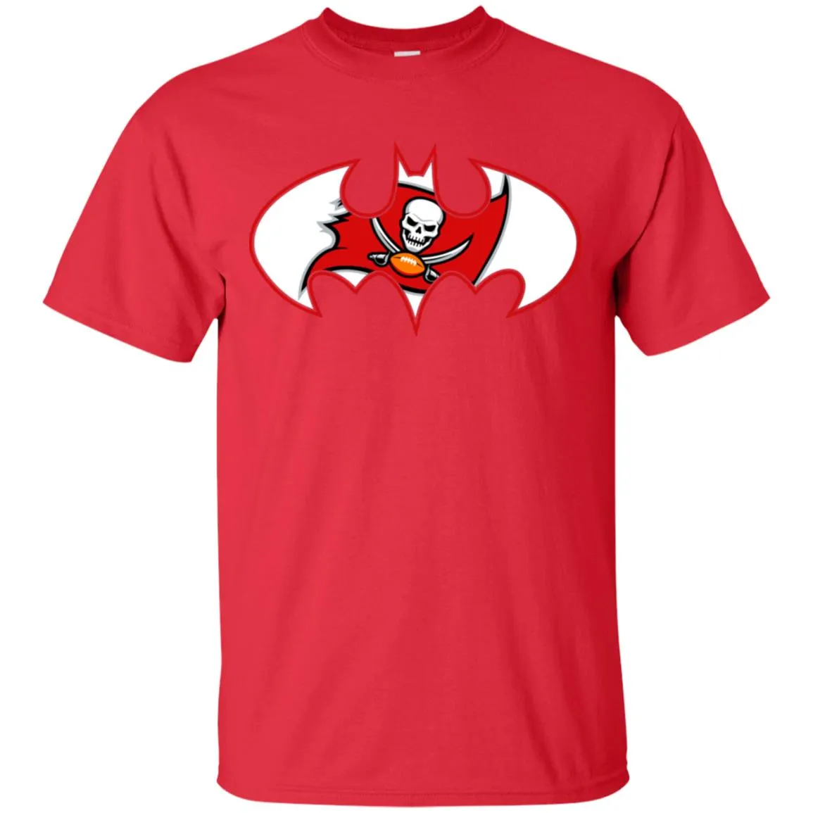 We Are The Tampa Bay Buccaneers Batman Nfl Mashup Men Cotton T-Shirt