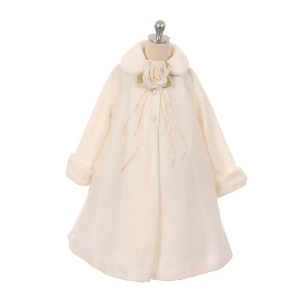 Winter Princess Coat - White