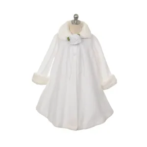 Winter Princess Coat - White