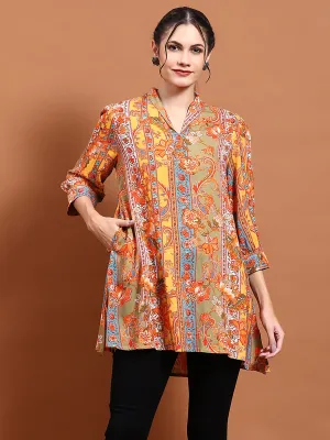 Women Multicolor Printed Tunic