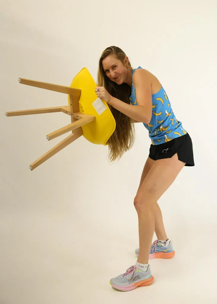 Women's Blue Bananas Performance Singlet