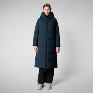 Women's Hooded Parka Missy in blue black