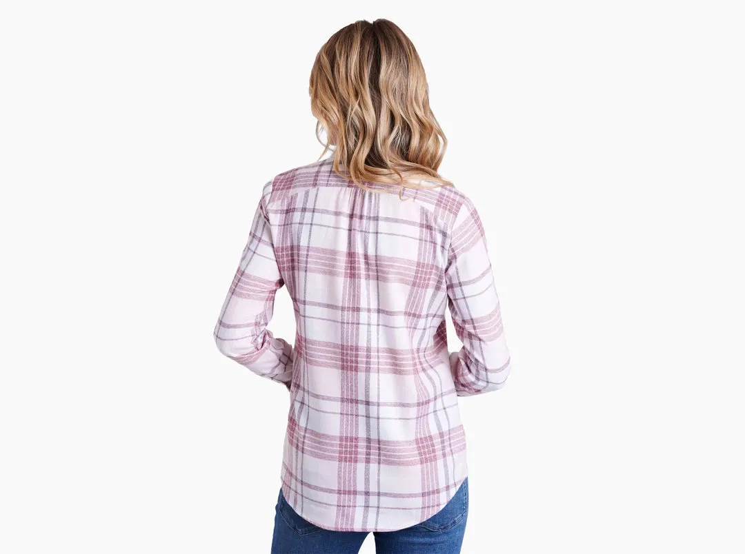 Women's KÜHL | Kamila Flannel Shirt | Cherry Blossom