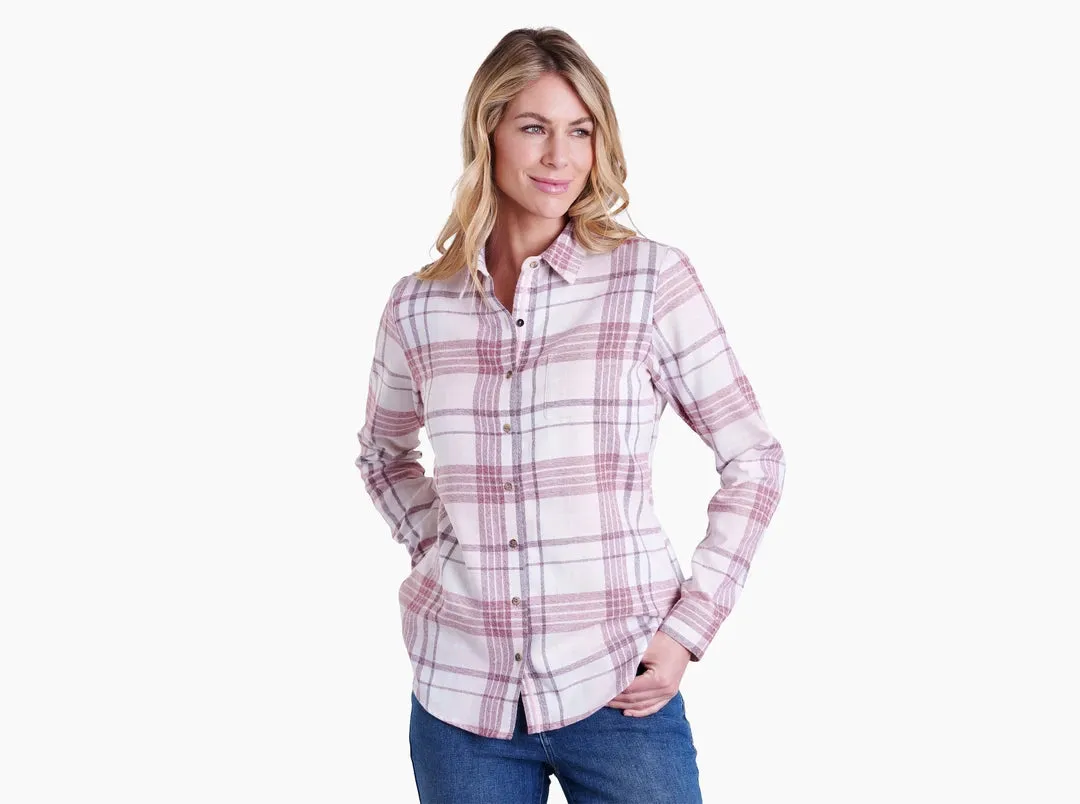 Women's KÜHL | Kamila Flannel Shirt | Cherry Blossom