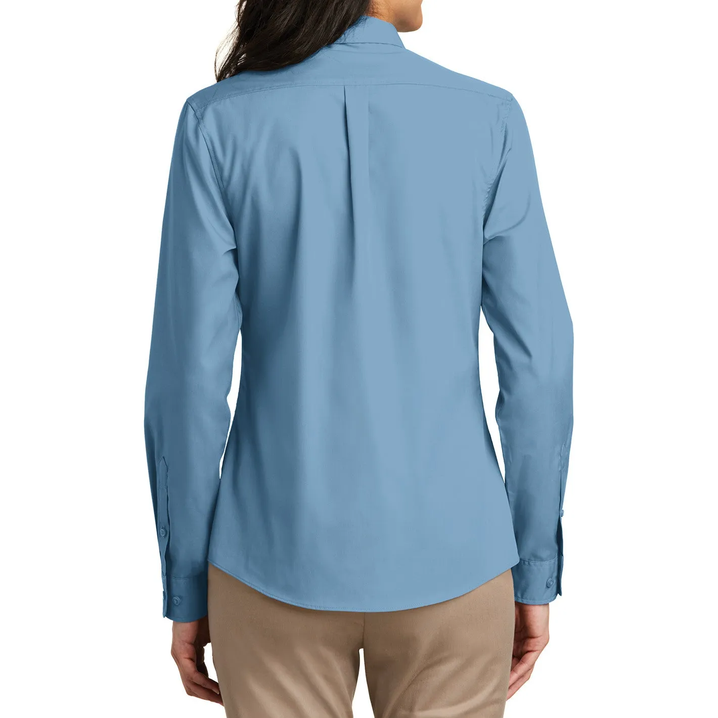 Women’s Long Sleeve Carefree Poplin Shirt